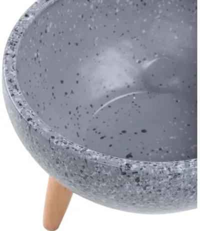 Tulip Outdoor Planter - Gray - 13"dia x 10"h