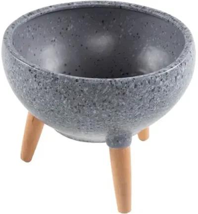 Tulip Outdoor Planter - Gray - 13"dia x 10"h