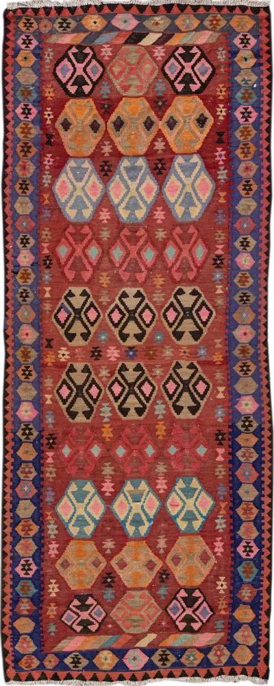 Kilim Handmade Red Wool Runner - Apadana