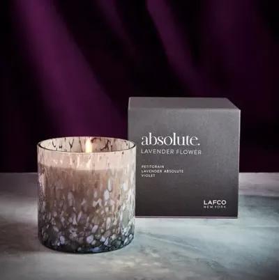 Signature 15.5oz Candle - Lavender Flower - LAFCO New York - Gray