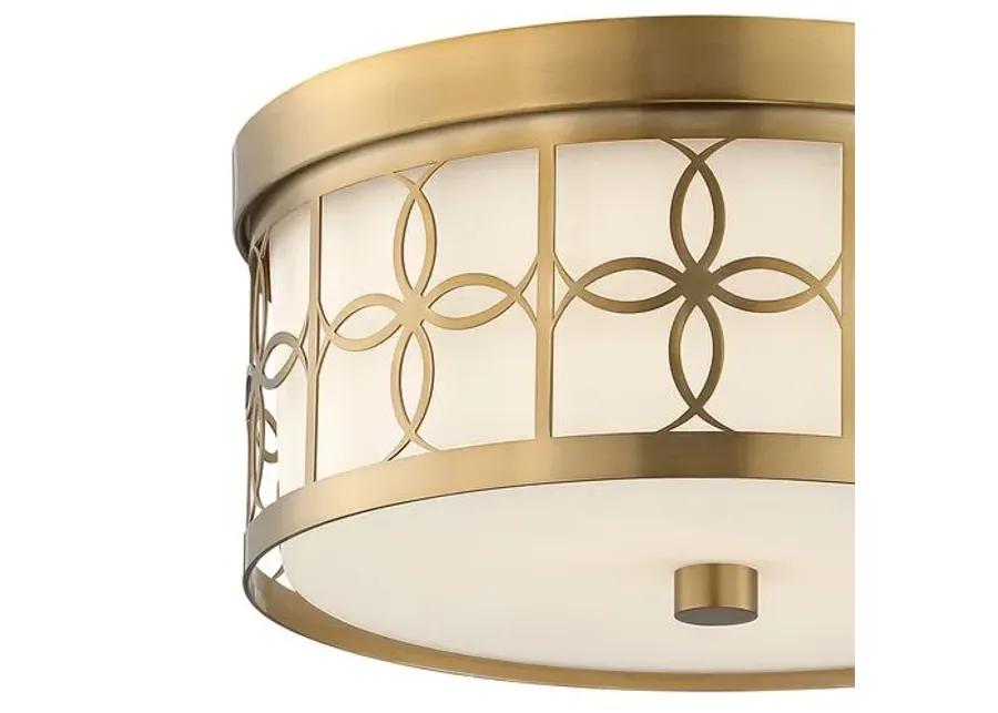 Anniversary 2-Light Ceiling Mount - Vibrant Gold - Crystorama