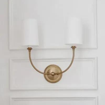 Sylvan 2-Light Sconce - Vibrant Gold - Crystorama