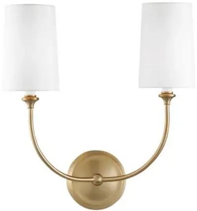 Sylvan 2-Light Sconce - Vibrant Gold - Crystorama