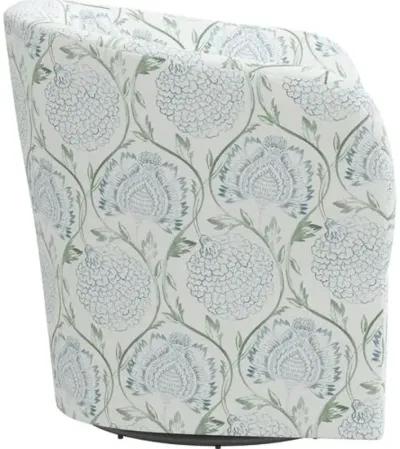 Zara Swivel Chair - Ranjit Floral