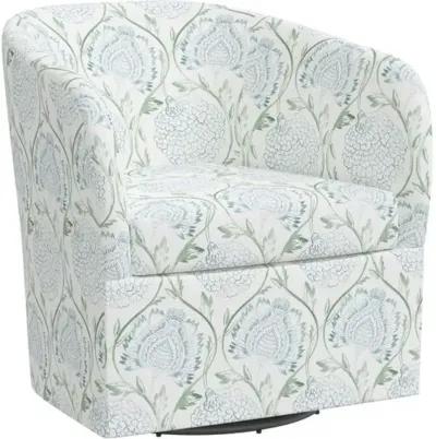 Zara Swivel Chair - Ranjit Floral