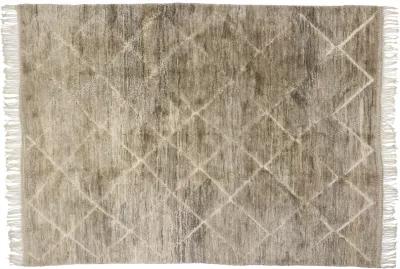 Berber Moroccan Rug - 8'06 x 11'05 - Esmaili Rugs & Antiques - Beige - Beige