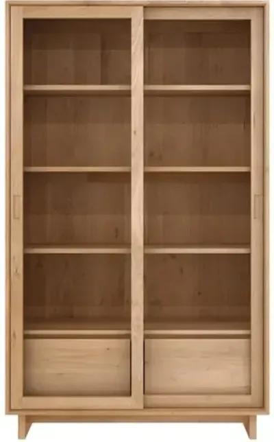 Weave 72" Tall Storage Cupboard - Oak - Ethnicraft - Beige