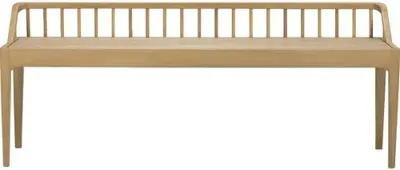 Spindle Bench - Light Oak - Ethnicraft - Beige