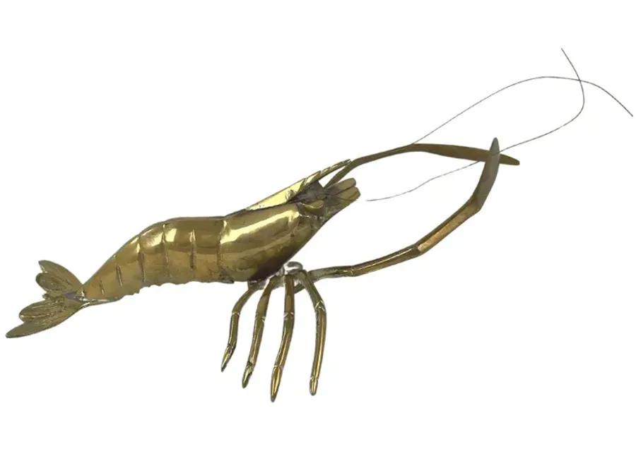 Mid-Century Brass Lobster - G3Q Designs - gold