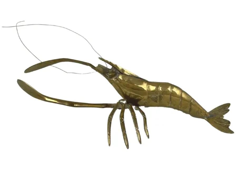 Mid-Century Brass Lobster - G3Q Designs - gold