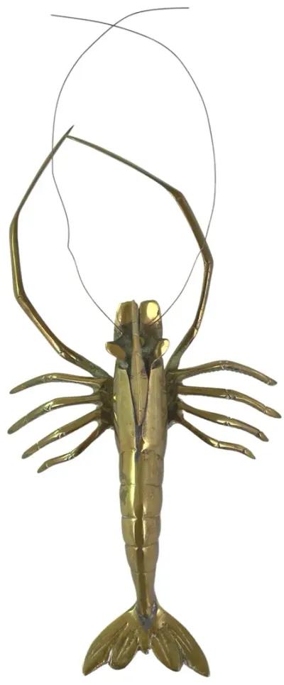 Mid-Century Brass Lobster - G3Q Designs - gold