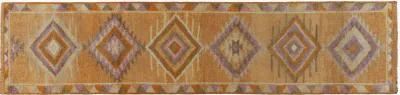 Turkish Oushak Runner 2'8"x11'7" - Orange