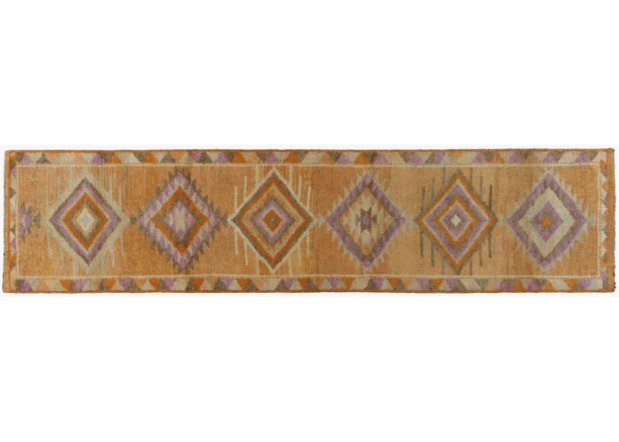 Turkish Oushak Runner 2'8"x11'7" - Orange