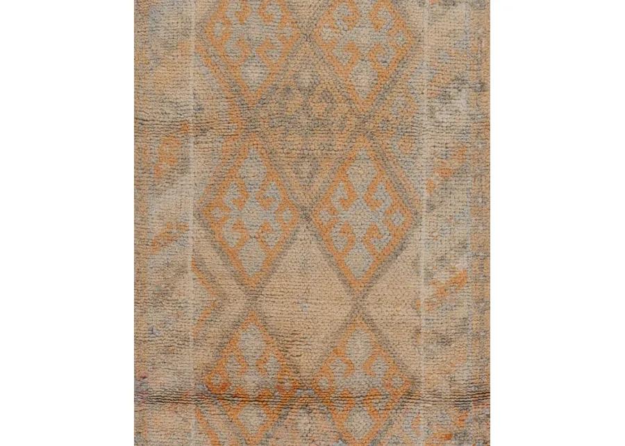 Turkish Oushak Runner 2'9"x14' - Orange