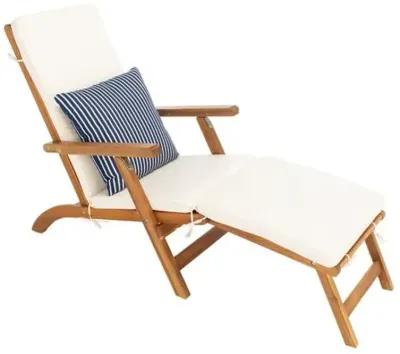 Dale Outdoor Chaise Longue - Natural/Beige - Comfortable, Sturdy, Stylish