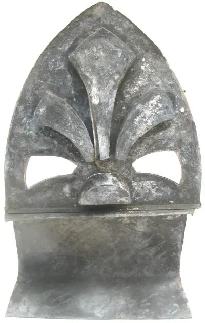 French Zinc Architectural Element - Chez Vous - Gray