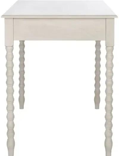 Evelina 2-Drawer Desk - Taupe - Beige