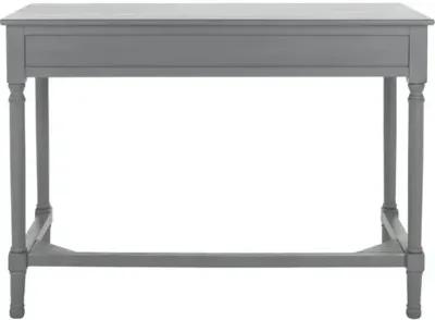 Luana 2-Drawer Desk - Distressed Gray