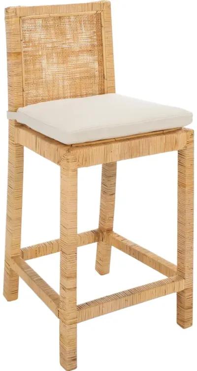 Nicola Cane Counter Stool - Natural