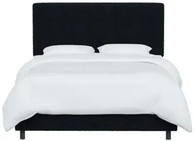 Novak Boucle Bed - Blue