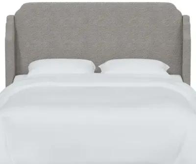 Aurora Bouclé Headboard - Gray