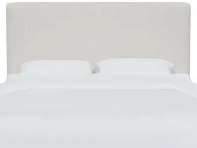 Novak Velvet Headboard - White