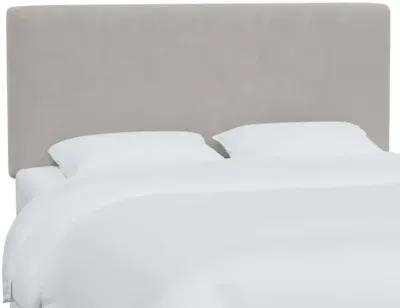 Novak Velvet Headboard - Gray