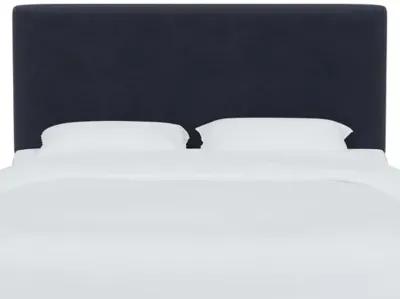 Novak Velvet Headboard - Blue