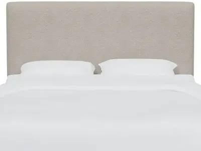 Novak Bouclé Headboard - Gray