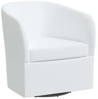 Zara Linen Swivel Chair