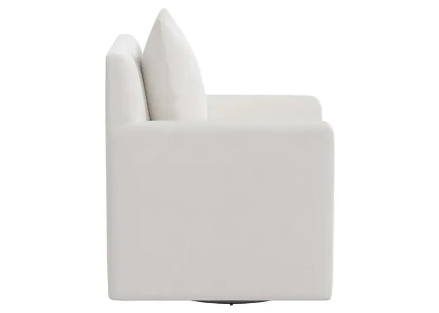 Willa Velvet Swivel Chair