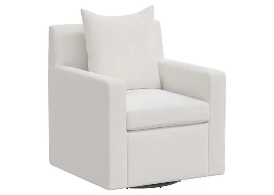 Willa Velvet Swivel Chair