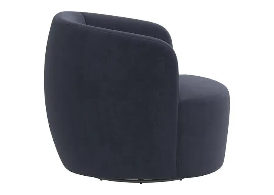 Chester Velvet Swivel Chair