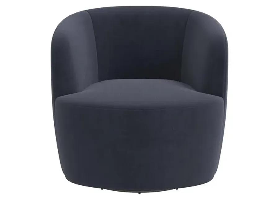 Chester Velvet Swivel Chair