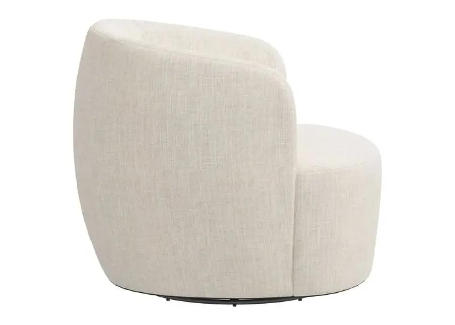 Chester Linen Swivel Chair