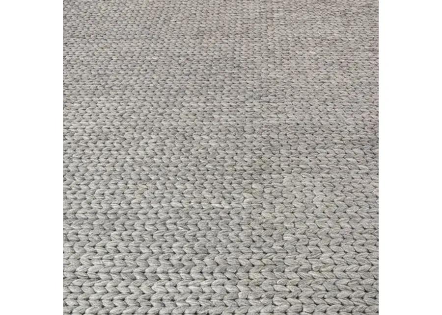 Arlow handwoven flat-weave Rug - Dark Gray - Exquisite Rugs - Gray