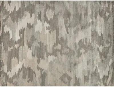 Bamboo Silk hand-knotted Rug - Light Silver/Gray - Exquisite Rugs - Gray