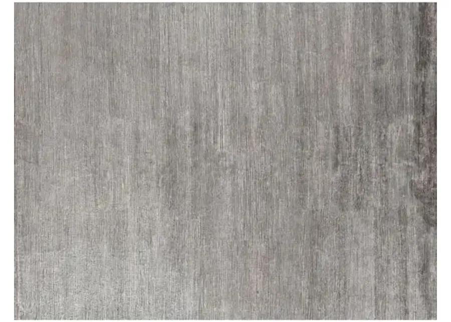 14'x18' Crush hand-knotted Rug - Silver/Dark Silver - Exquisite Rugs - Gray - Gray