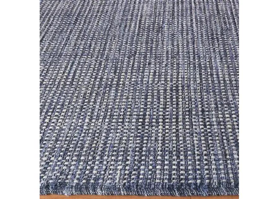 Ferrus handwoven flat-weave Rug - Blue/Ivory - Exquisite Rugs - Handcrafted - Blue