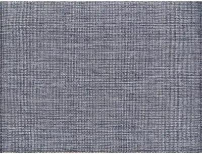 Ferrus handwoven flat-weave Rug - Blue/Ivory - Exquisite Rugs - Handcrafted - Blue