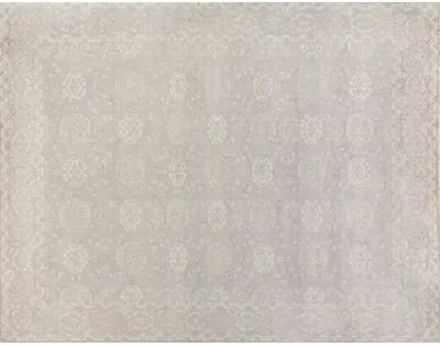 Restoration hand-knotted Rug - Light Blue/Beige - Exquisite Rugs - Beige