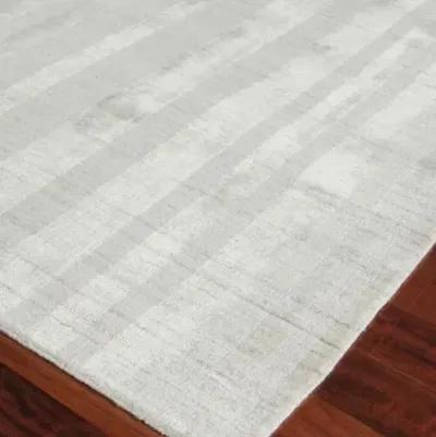 Robin Stripe hand-loomed Rug - Ivory/Gray - Exquisite Rugs - Handcrafted - Gray