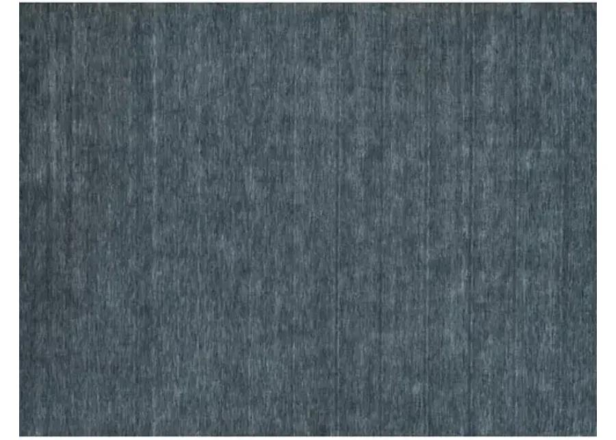 Roche hand-loomed Rug - Dark Blue - Exquisite Rugs - Handcrafted - Blue