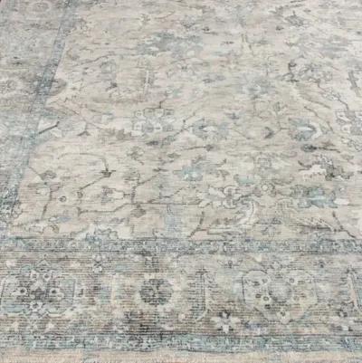 Tuscany hand-loomed Rug - Beige/Blue - Exquisite Rugs - Handcrafted - Blue