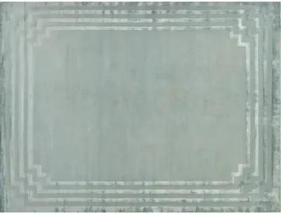 Vero hand-knotted Rug - Aqua/Blue - Exquisite Rugs - Blue