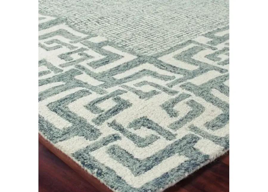 Caprice hand-tufted Rug - Aqua - Exquisite Rugs - Handcrafted - Green - Green