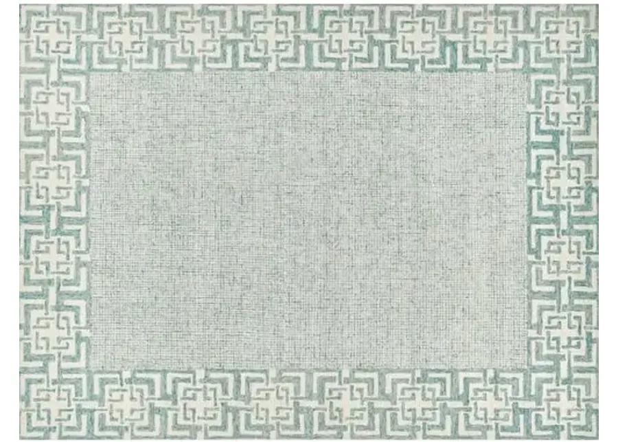 Caprice hand-tufted Rug - Aqua - Exquisite Rugs - Handcrafted - Green - Green