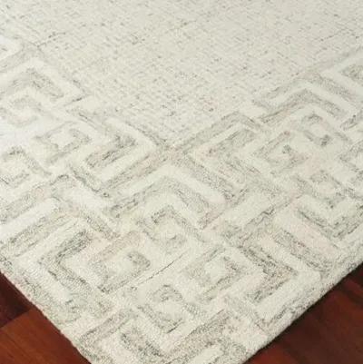 Caprice hand-tufted Rug - Taupe/Ivory - Exquisite Rugs - Handcrafted - Ivory