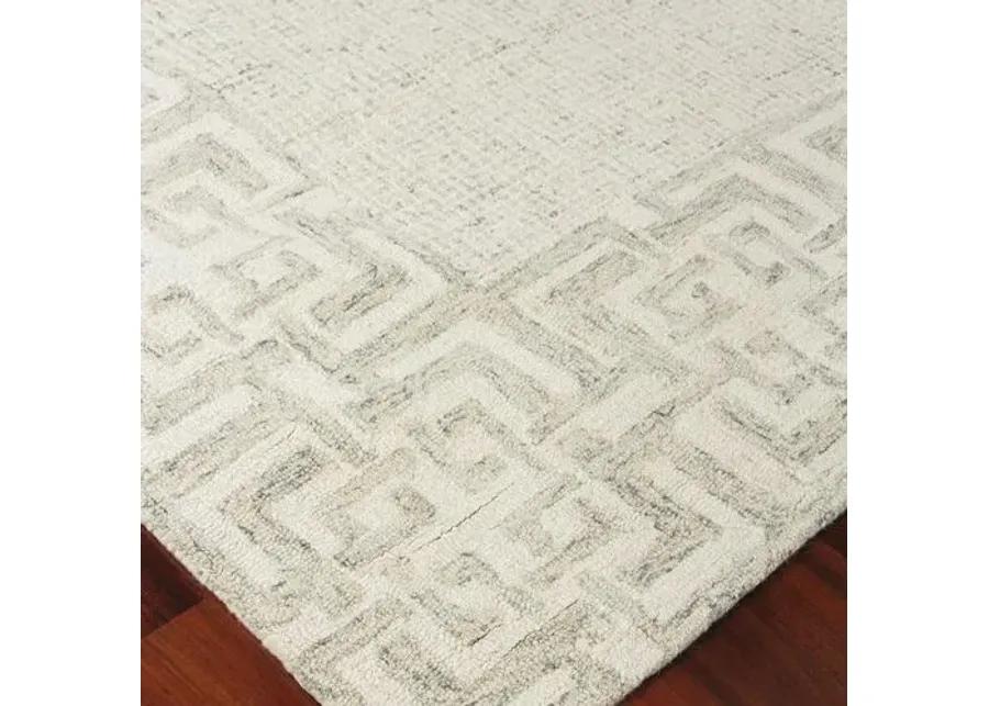 Caprice hand-tufted Rug - Taupe/Ivory - Exquisite Rugs - Handcrafted - Ivory