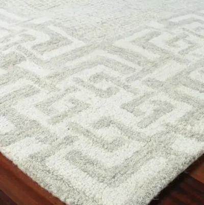 Caprice hand-tufted Rug - Silver/Ivory - Exquisite Rugs - Handcrafted - Ivory